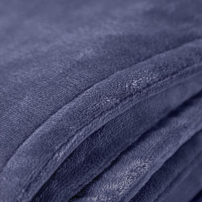 Electric Heated Throw Blanket 180x180cm 10 Heat Settings Washable Fleece