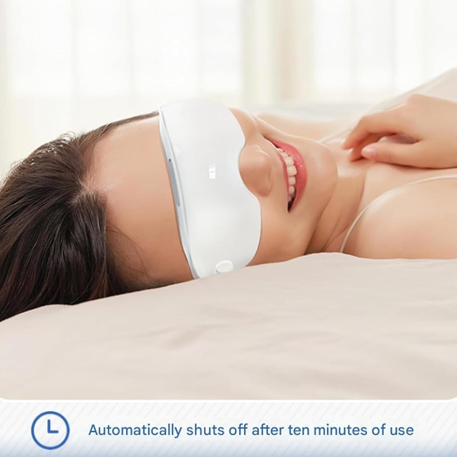 Steam Eye Mask Heat & Cold Cordless Dry Eye Dark Circle Relief