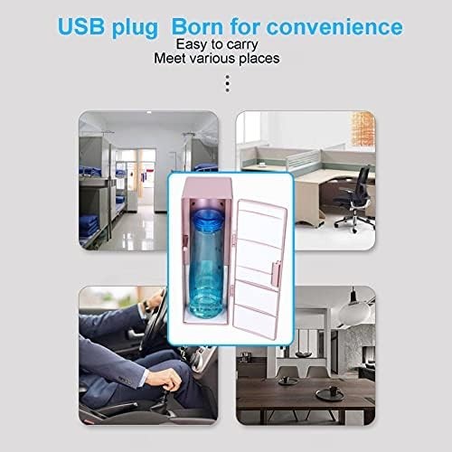 Mini USB Fridge Portable Cooler & Warmer 5V Car Bedroom Office Dorm