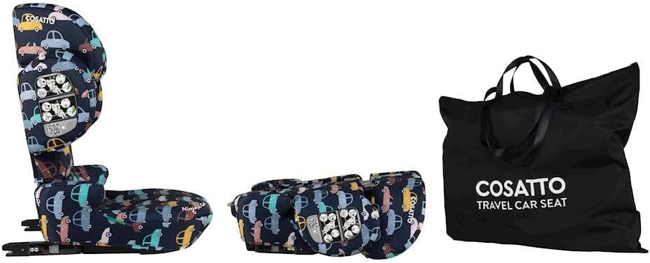 Foldable ISOFIX High Back Booster Car Seat 4–12 Years Side Impact