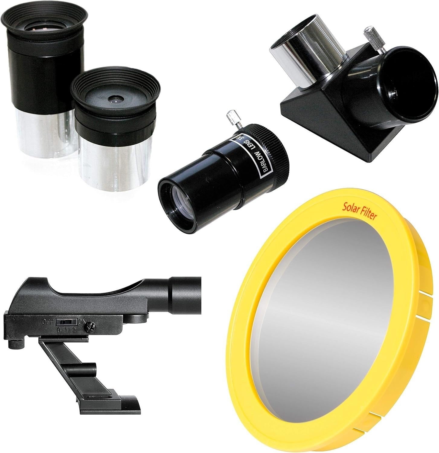 80/900 Refractor Telescope Carbon Fiber EQ Mount w/ Tripod & Phone Adapter