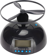 Cocoarm Flying Alarm Clock Electronic Runaway Toy Style with Screen Backlight Mi
