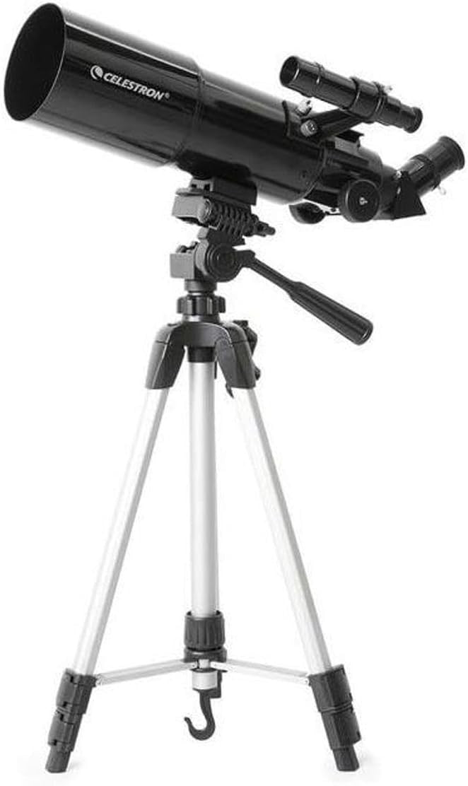 80mm Travel Scope with Smartphone Adapter & Backpack, Black