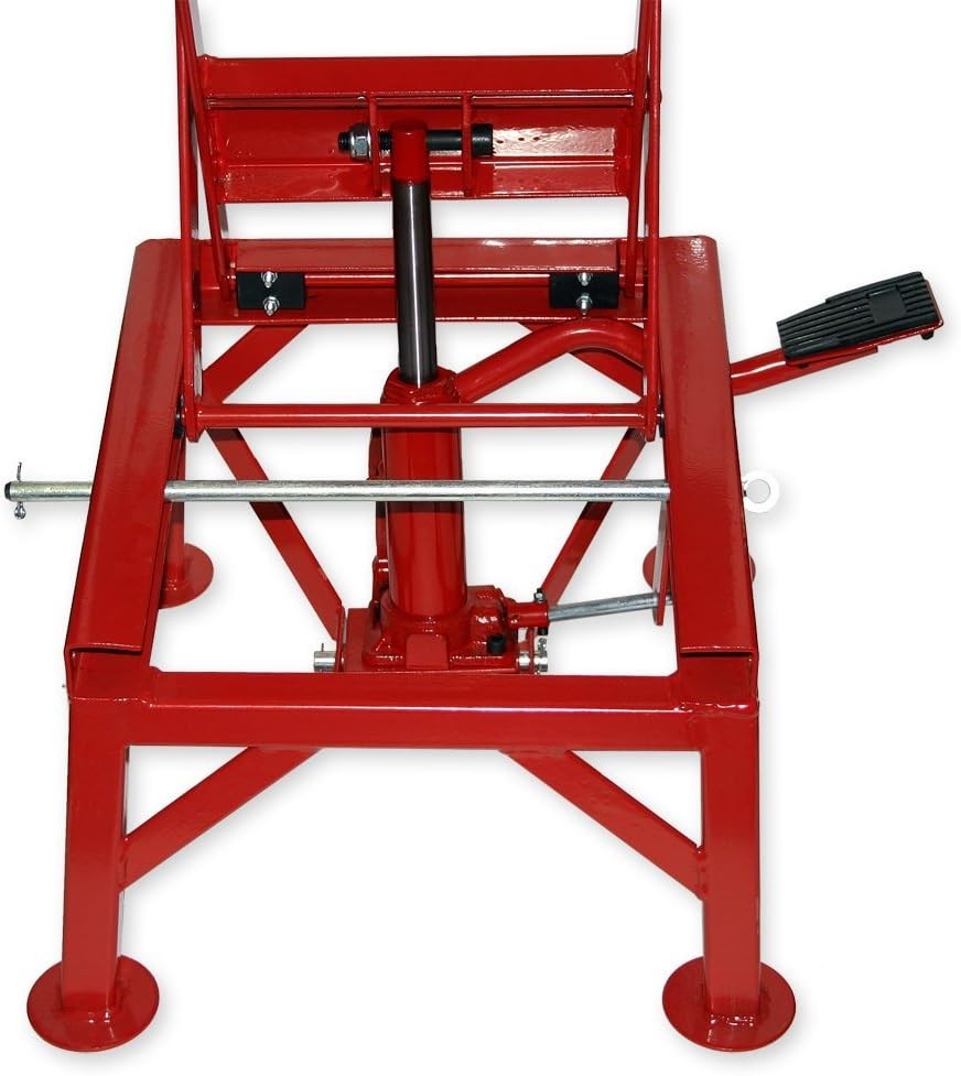 Hydraulic Motorcycle Lift 135kg 300lb Bike ATV Jack Stand Workbench Table