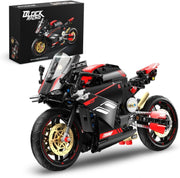 Motorcycle Building Kit 426 PCS, Realistic Ducati V4 Model, Fun for Kids & Adult