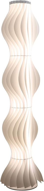 LED Floor Lamp 170cm Modern Dimmable Standing Light 3 Colour Acrylic Shade