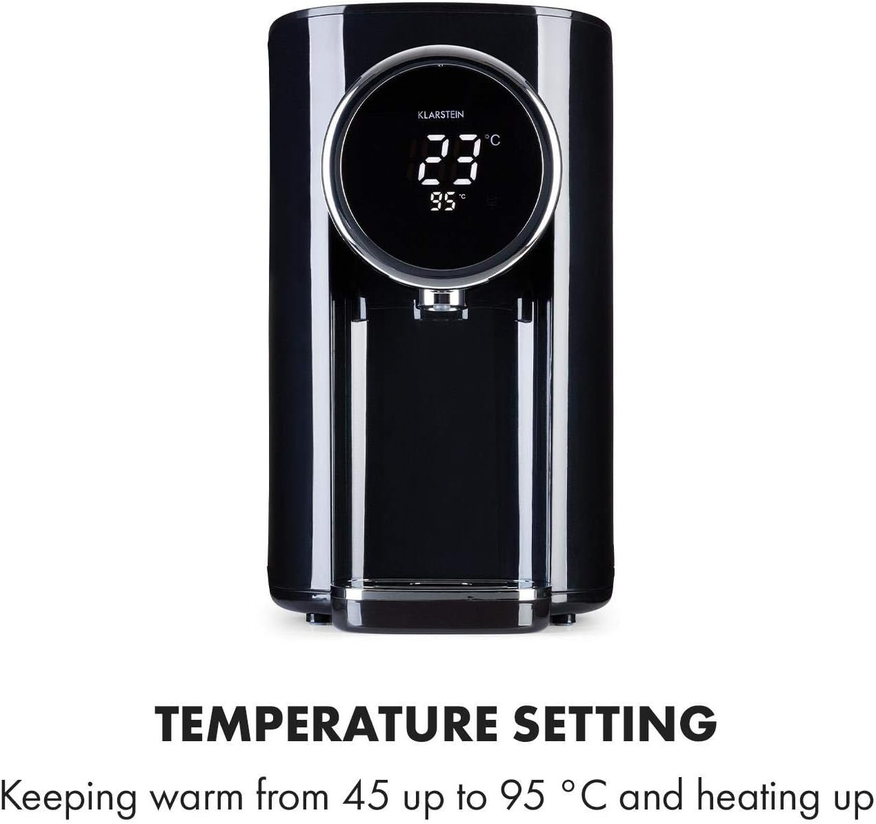 Instant Hot Water Dispenser 5L LCD Temperature Control Child Lock Stainless