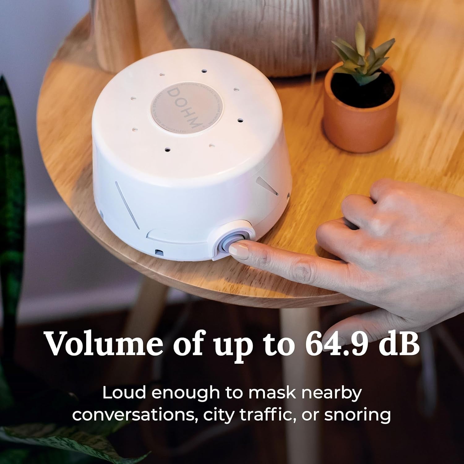 Original Fan-Based White Noise Machine for Sleep, Office & Baby Soothing