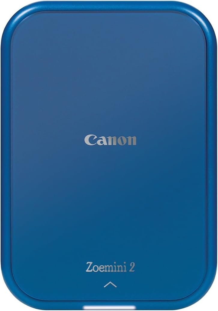 Portable Wireless Photo Printer | Compact ZINK, Bluetooth, USB-C, Navy Blue