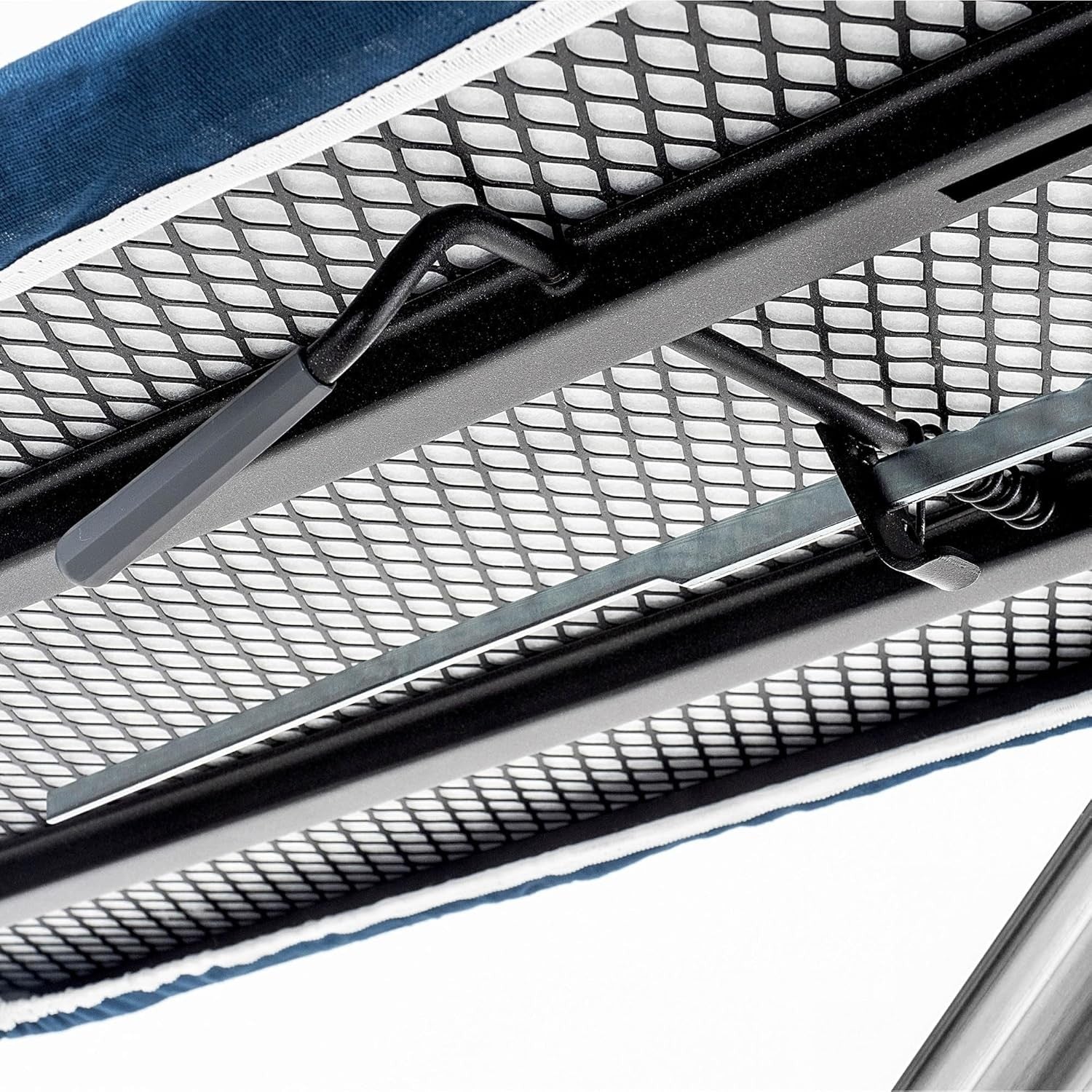 Extra Large Ironing Board 120x42cm Adjustable Height Iron Rest Cable Holder