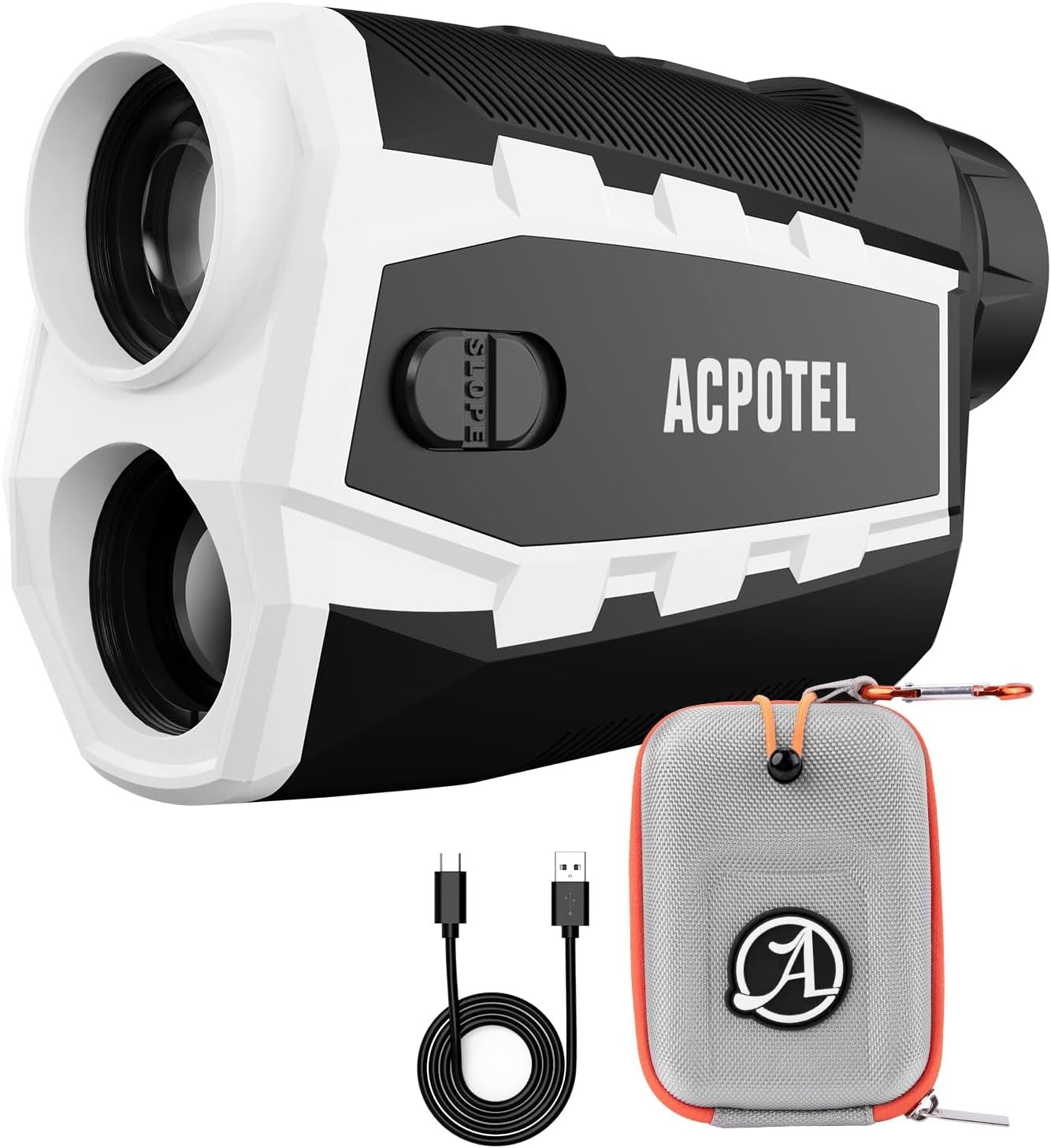 Golf Laser Rangefinder with Slope Magnetic Flag Lock Fast Vibration