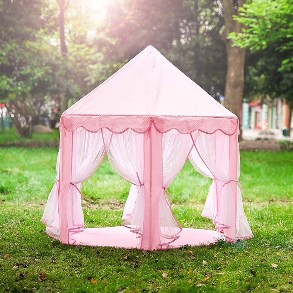 Large Princess Castle Play Tent Indoor Outdoor Fairy Playhouse Kids