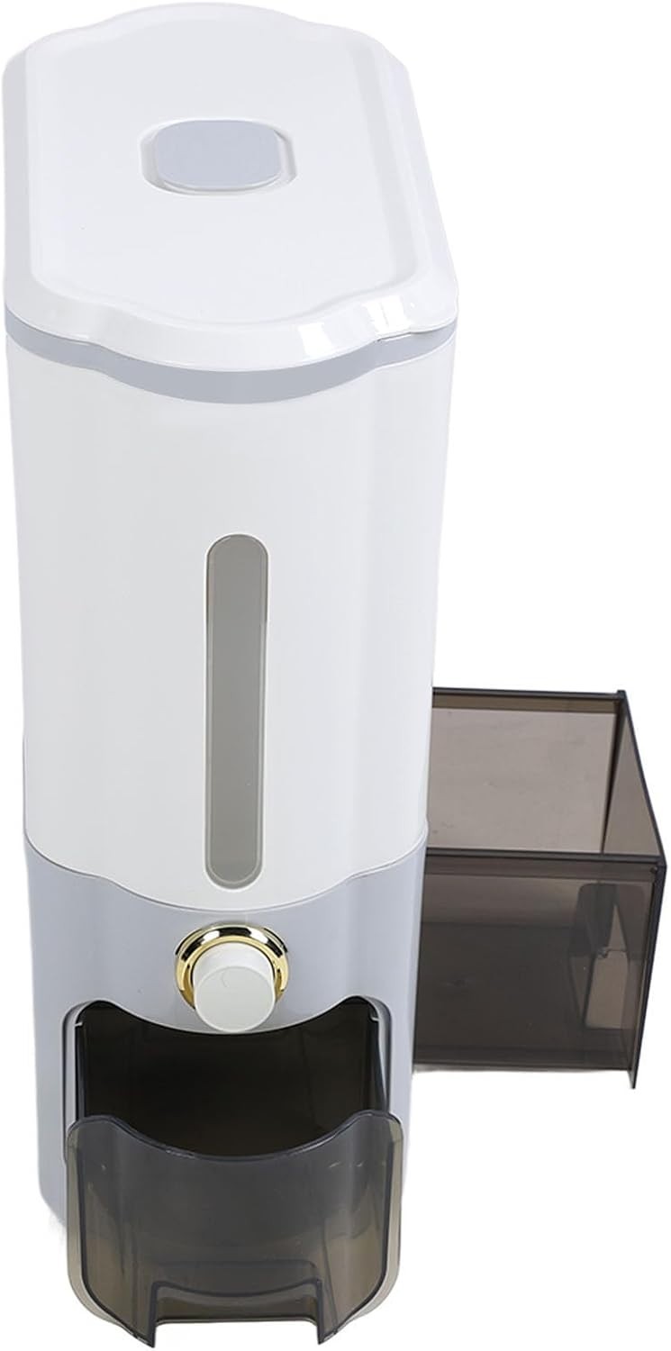 11KG Airtight Rice Dispenser Press Sealed Grain Storage Container