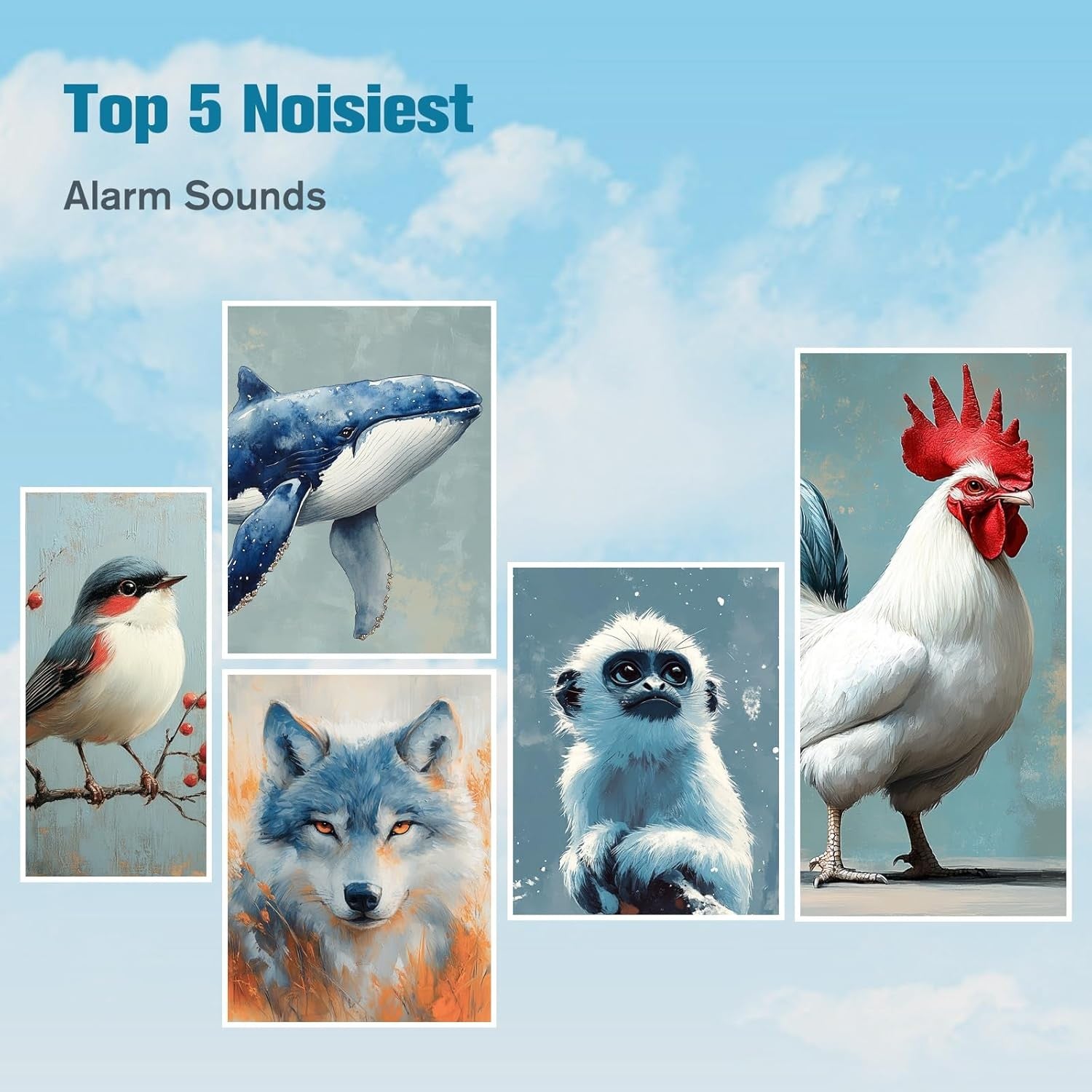 Extra Loud Alarm Clock Heavy Sleepers LED Display 7 Colour Night Light