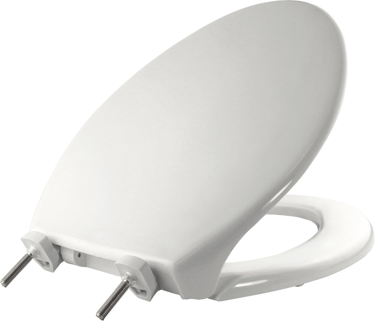 White Closed Front Toilet Seat | Commercial, Heavy-Duty, Stay-Tite