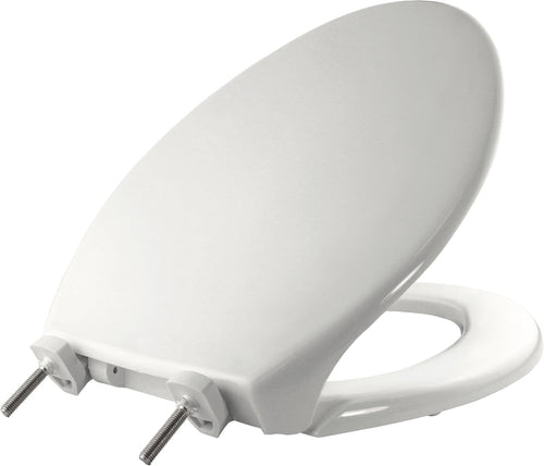 White Closed Front Toilet Seat | Commercial, Heavy-Duty, Stay-Tite