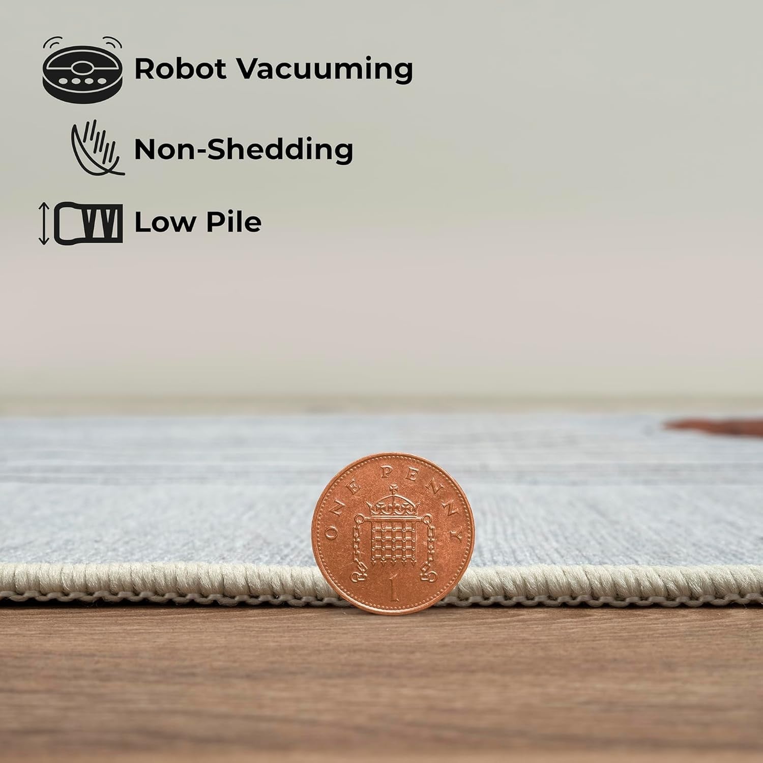 Washable Runner Rug 80x150cm Modern Non-Slip Soft Hallway Kitchen Bedroom Mat