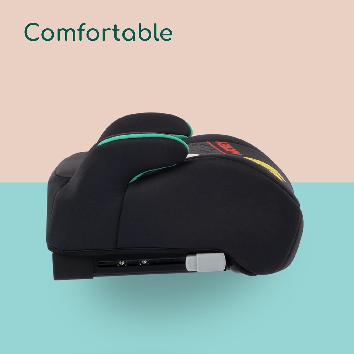 ISOFIX Booster Car Seat 6–12 Years Lightweight Compact Kids Travel Seat