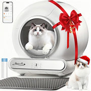 Extra Large Self Cleaning Cat Litter Box Auto Smart APP Control 65L