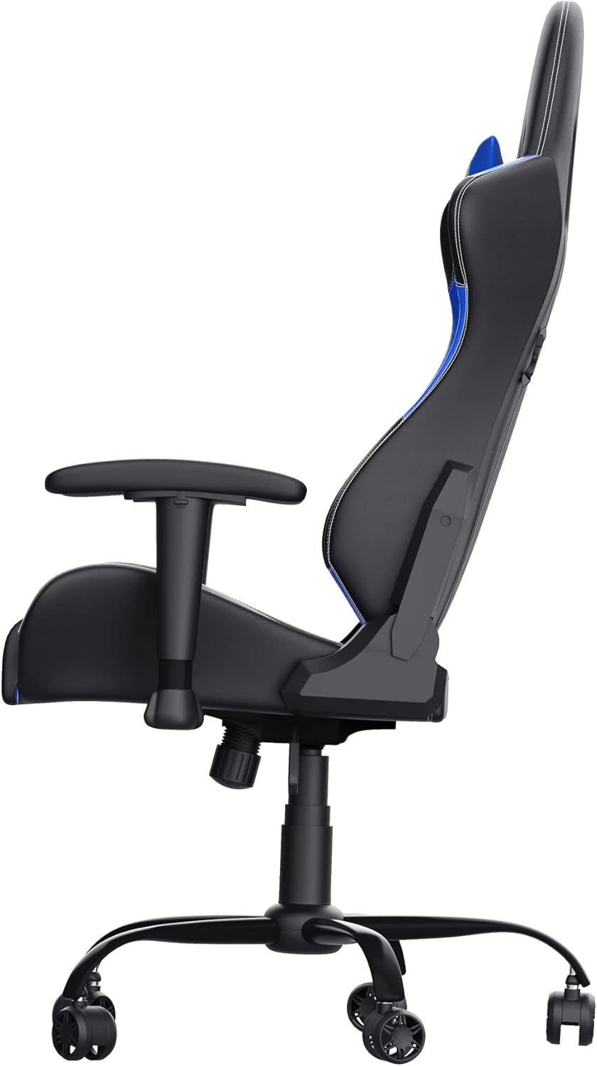 Ergonomic Gaming Chair 360° Swivel Office Desk Chair Blue