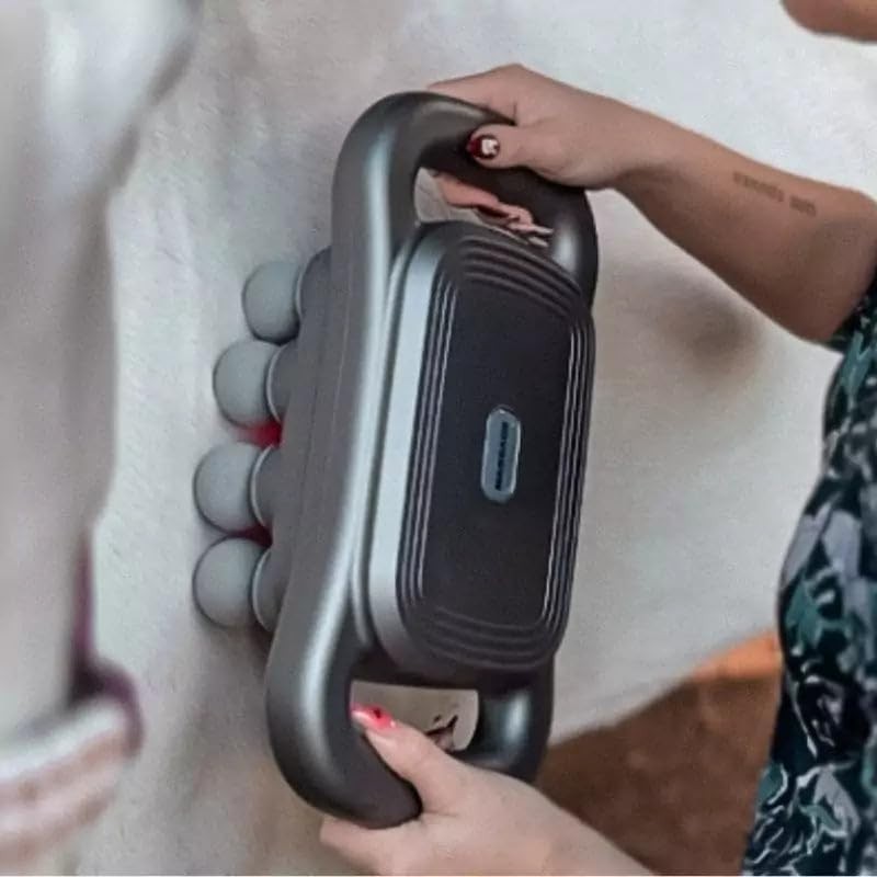 Horse Massage Gun 8 Head Deep Tissue Equine Recovery Red Light Heat Therapy