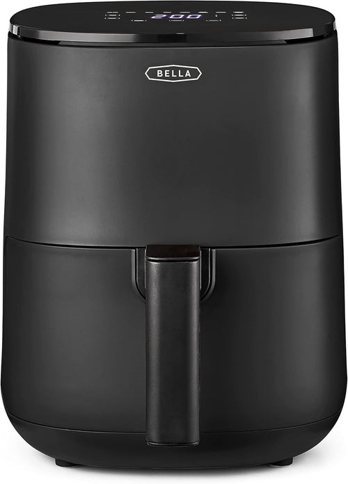 Compact Air Fryer 2.7L | Touchscreen Healthy Cooking 5-in-1 Easy Clean Black