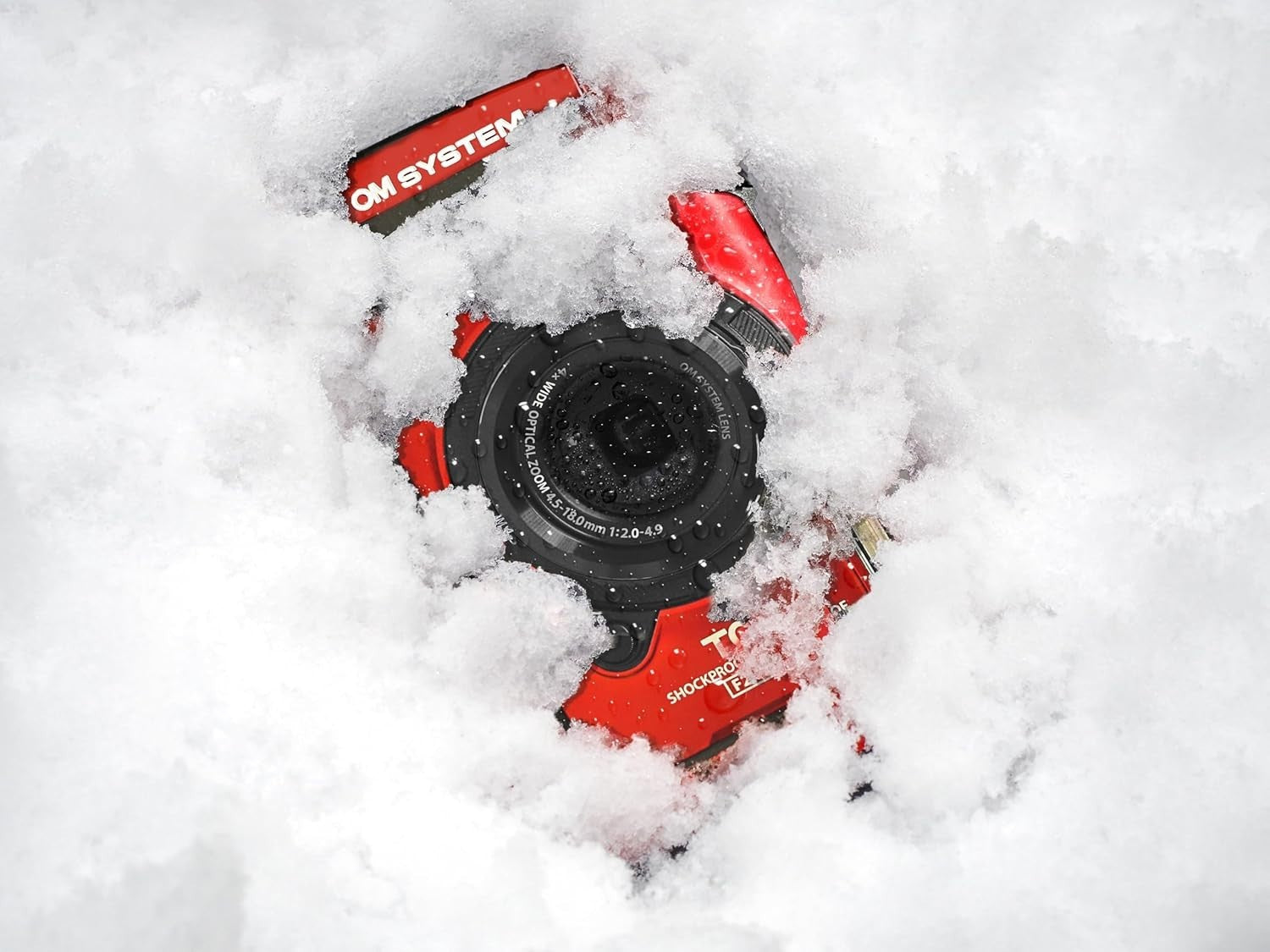 Waterproof 4K Digital Camera 12MP Shockproof Underwater Black