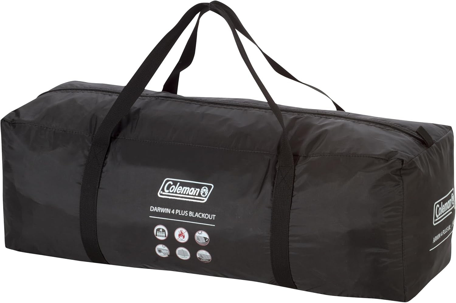 4 Person Dome Camping Tent 4500mm Darkened