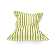 Green Extra Large Kids Bean Bag Floor Cushion - Indoor/Outdoor Water  Resistant