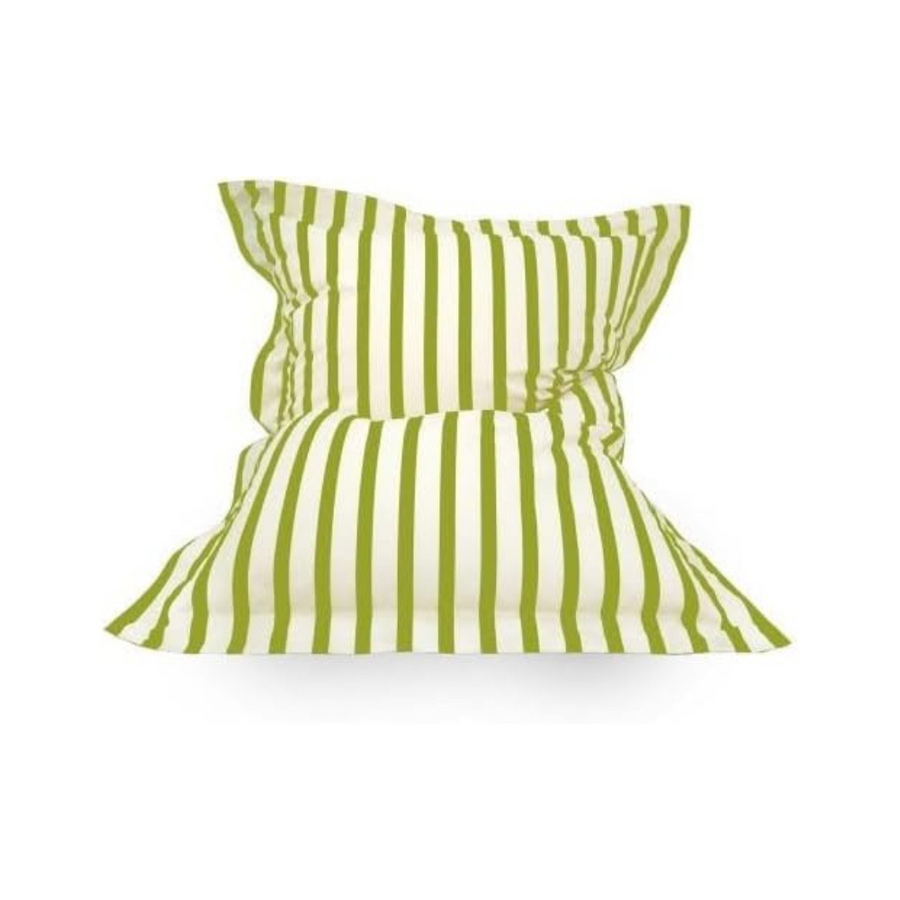 Green Extra Large Kids Bean Bag Floor Cushion - Indoor/Outdoor Water  Resistant