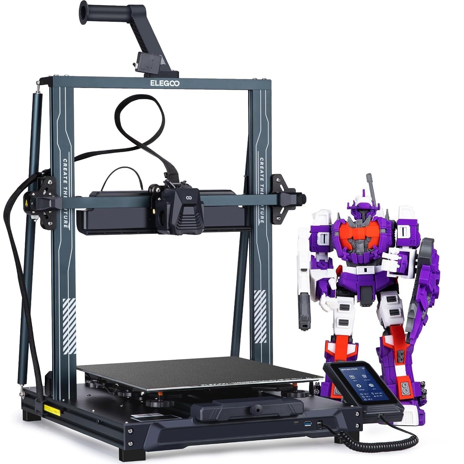 Large High-Speed 3D Printer 500mm/s Auto Level Direct Drive 300°C