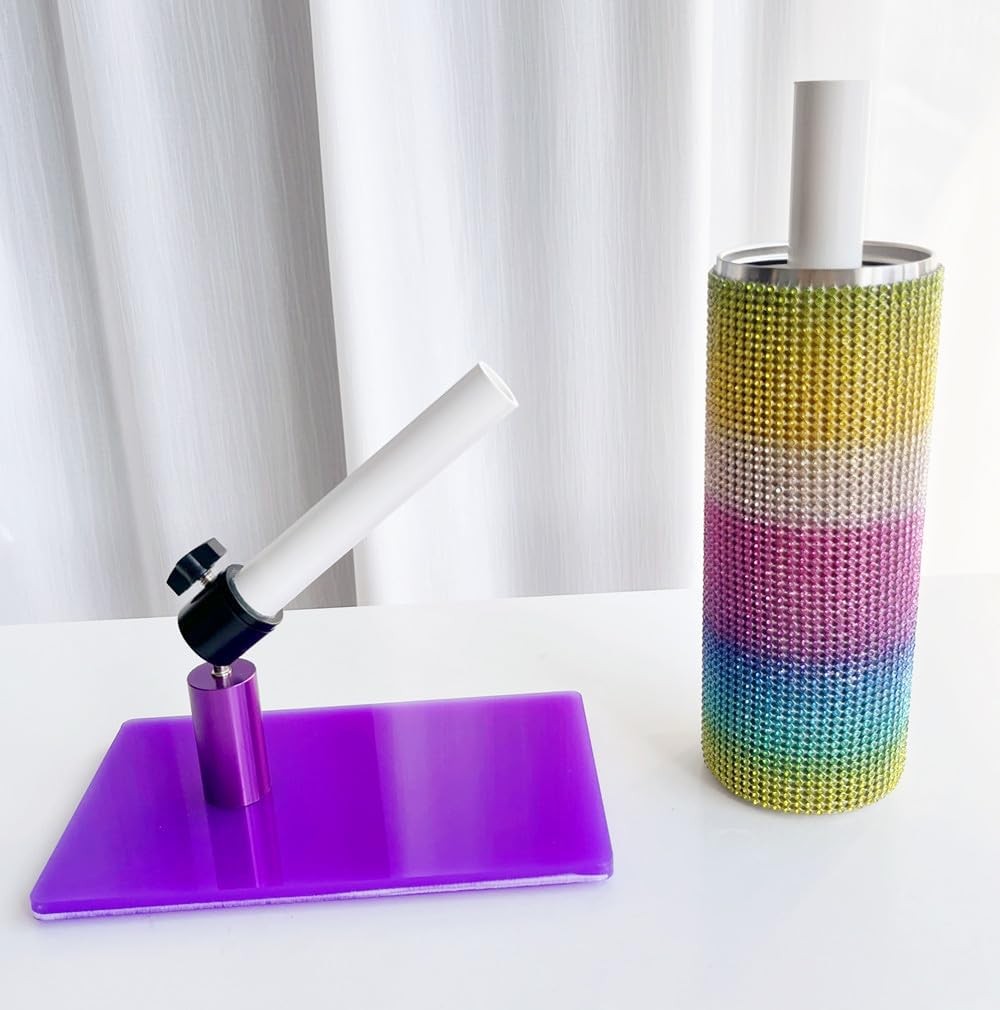 Tumbler Bling Spinner Stand 360° Rotation DIY Epoxy Glitter Cup Turner