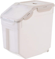 15KG Airtight Rice Grain Storage Container Moistureproof Dispenser Bin