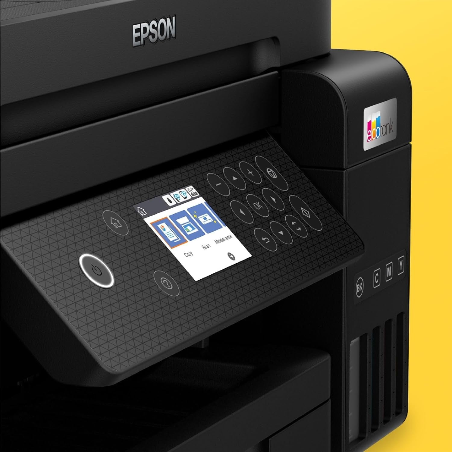 A4 Wi-Fi Ink Tank Printer Black | Duplex Copy Scan ADF High Yield