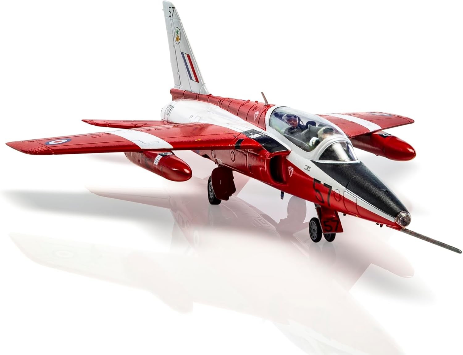 1:72 Scale Model Jet Aircraft Kit with Sprues & Decals - Advanced Assembly Set