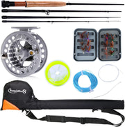 8.85ft Carbon Fly Fishing Rod & Reel Combo – Complete Freshwater Kit