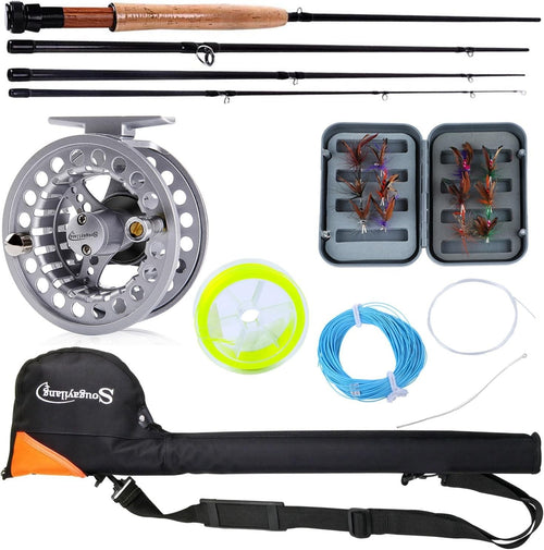 8.85ft Carbon Fly Fishing Rod & Reel Combo – Complete Freshwater Kit