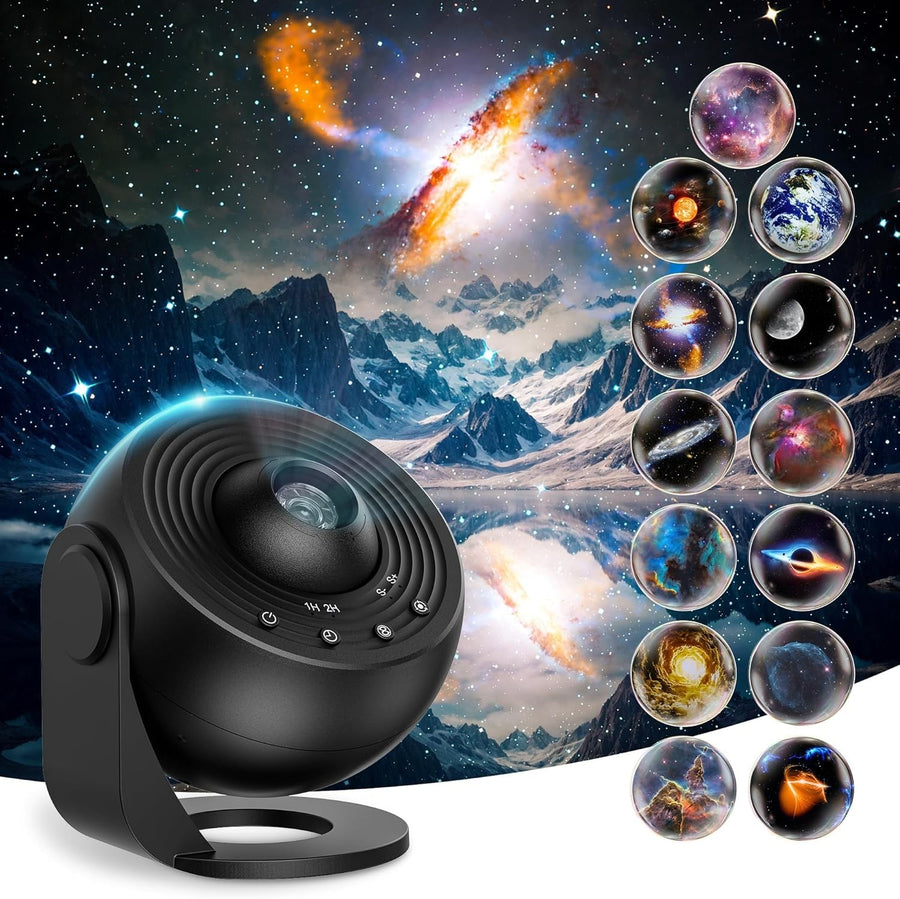 Planetarium Star Projector 13 in 1 Galaxy Nebula Night Light 360°