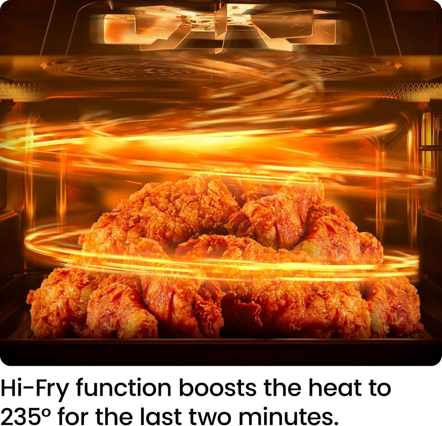 3.75L Compact Digital Air Fryer | Extra Crisp 235°C Hi-Fry | Window | 4 Presets