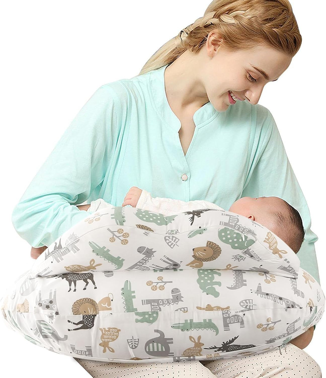 Pregnancy Pillow U Shape Full Body Maternity Nursing Support Pillow 24in