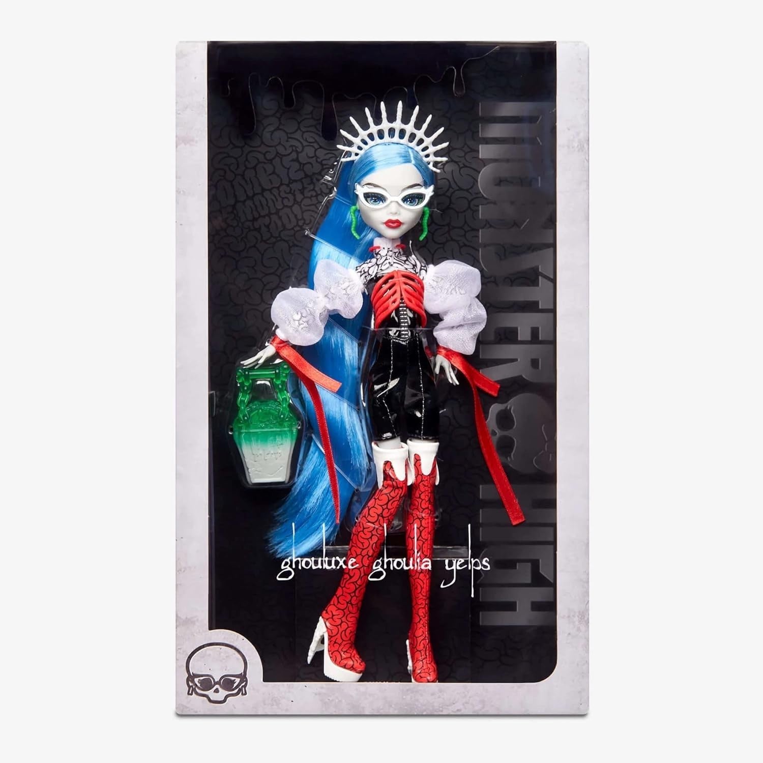 Luxury Collector Fashion Doll High Fashion Outfit Skeletal Corset