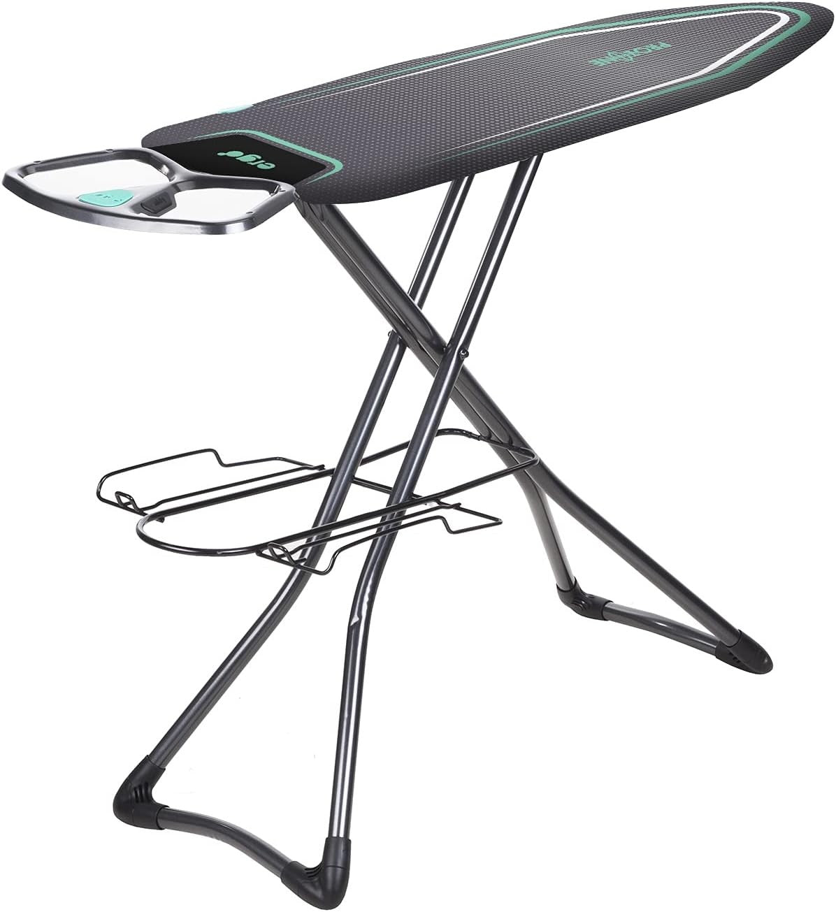 Ergonomic Ironing Board Prozone Heat Reflective Height Adjustable 122x38cm