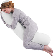 Full Body Pregnancy Pillow Orthopedic Side Sleeper Support 145x35cm