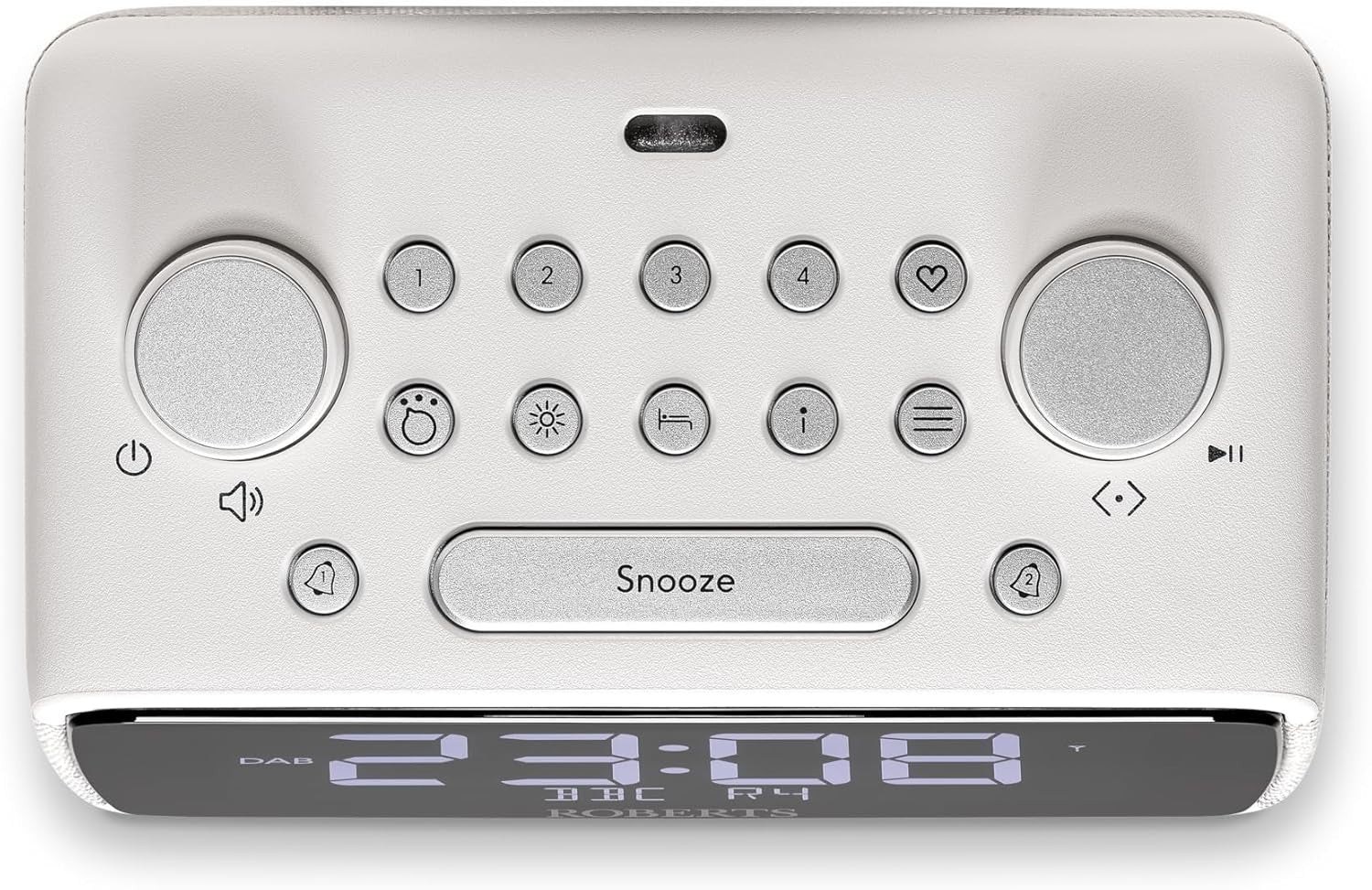 FM/DAB/DAB+ Digital Radio with Bluetooth, Dual Alarms & Large Display