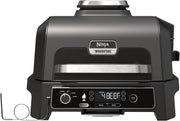 Electric BBQ Grill & Smoker 4-in-1 with Smart Temperature Probe – Large Portable