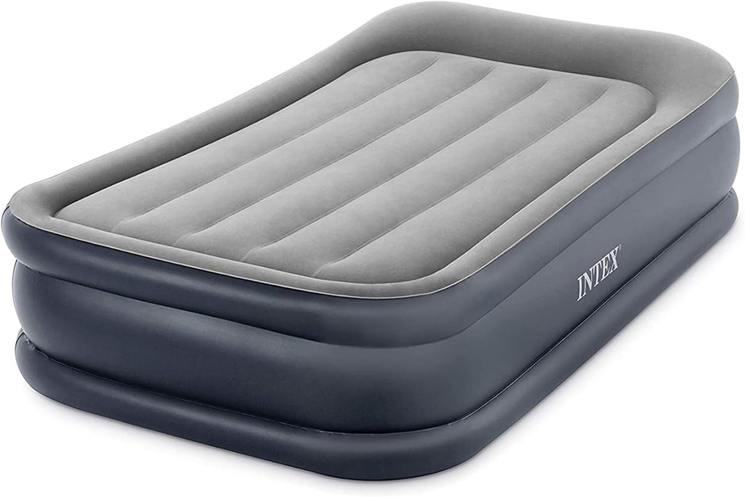 Twin Inflatable Air Mattress with Built-In Pump & Pillow 190x99x42cm