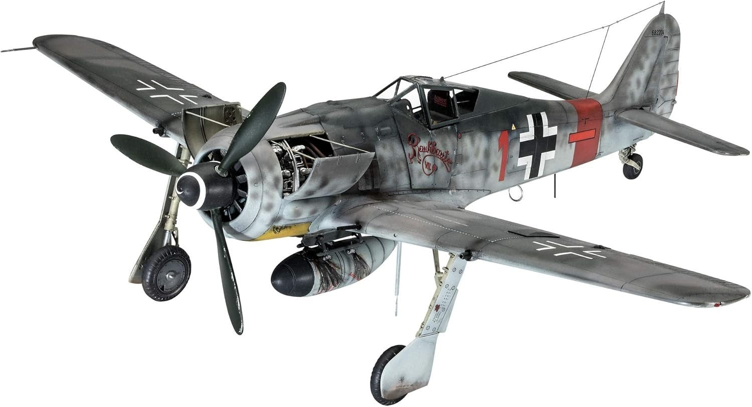 Fw190 A-8 R-2 1:32 Scale WWII Fighter Plane Model Kit – Detailed Build Set