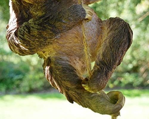 Hanging Sloth Garden Ornament 52cm Resin Tree Sculpture Outdoor Yard Decor Gift
