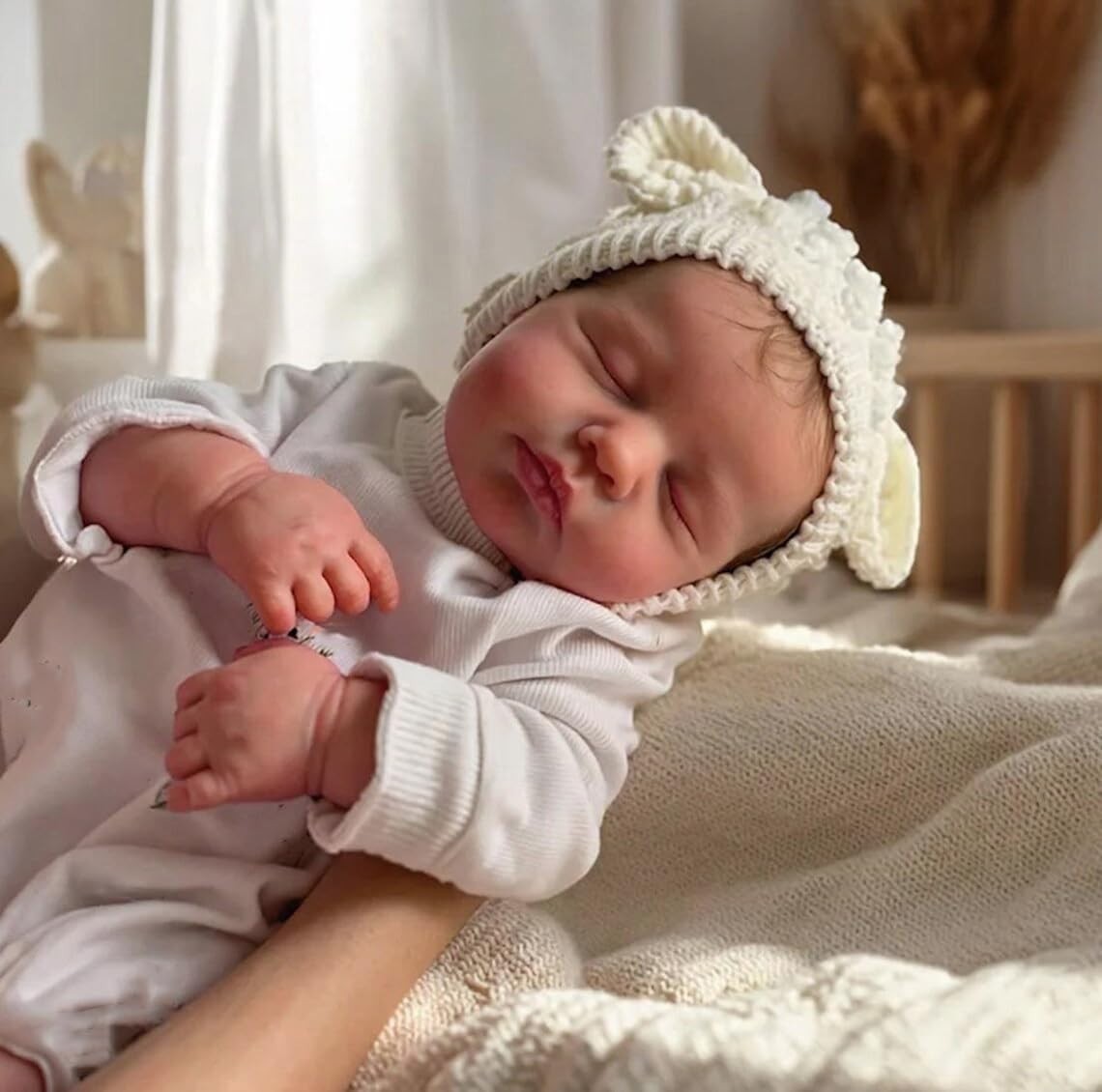 20in Full Silicone Reborn Baby Doll Girl Realistic Newborn Life Like