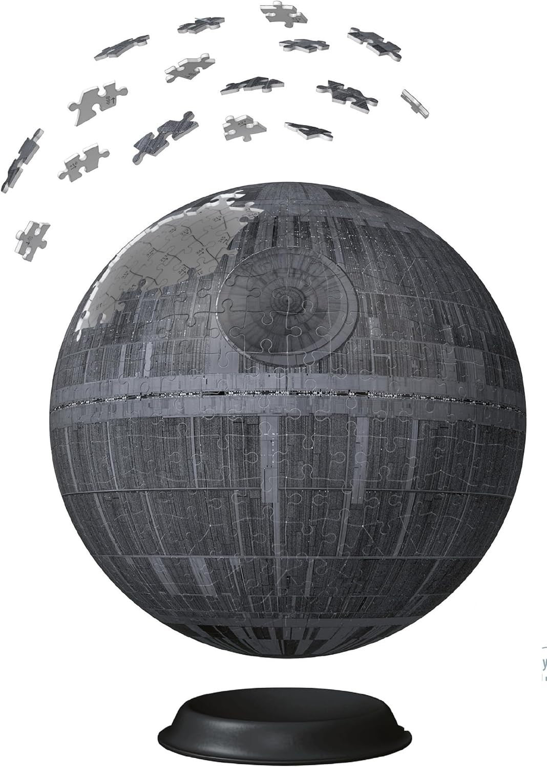 3D Death Star Puzzle 540 Piece Star Galaxy Sphere Model No Glue Kit